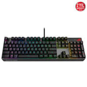 ASUS XA05 ROG STRIX SCOPE RX/RD/TR RED SWITCH AURA SYNC RGB IP57 MEKANIK GAMING KLAVYE