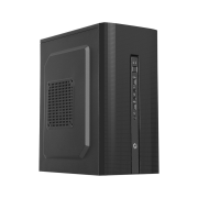 FRISBY FC-2710B, 1x80mm Fan, Siyah, 300W, USB 2.0, mATX, Mini Tower Kurumsal KASA