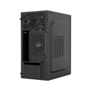 FRISBY FC-2710B, 1x80mm Fan, Siyah, 300W, USB 2.0, mATX, Mini Tower Kurumsal KASA