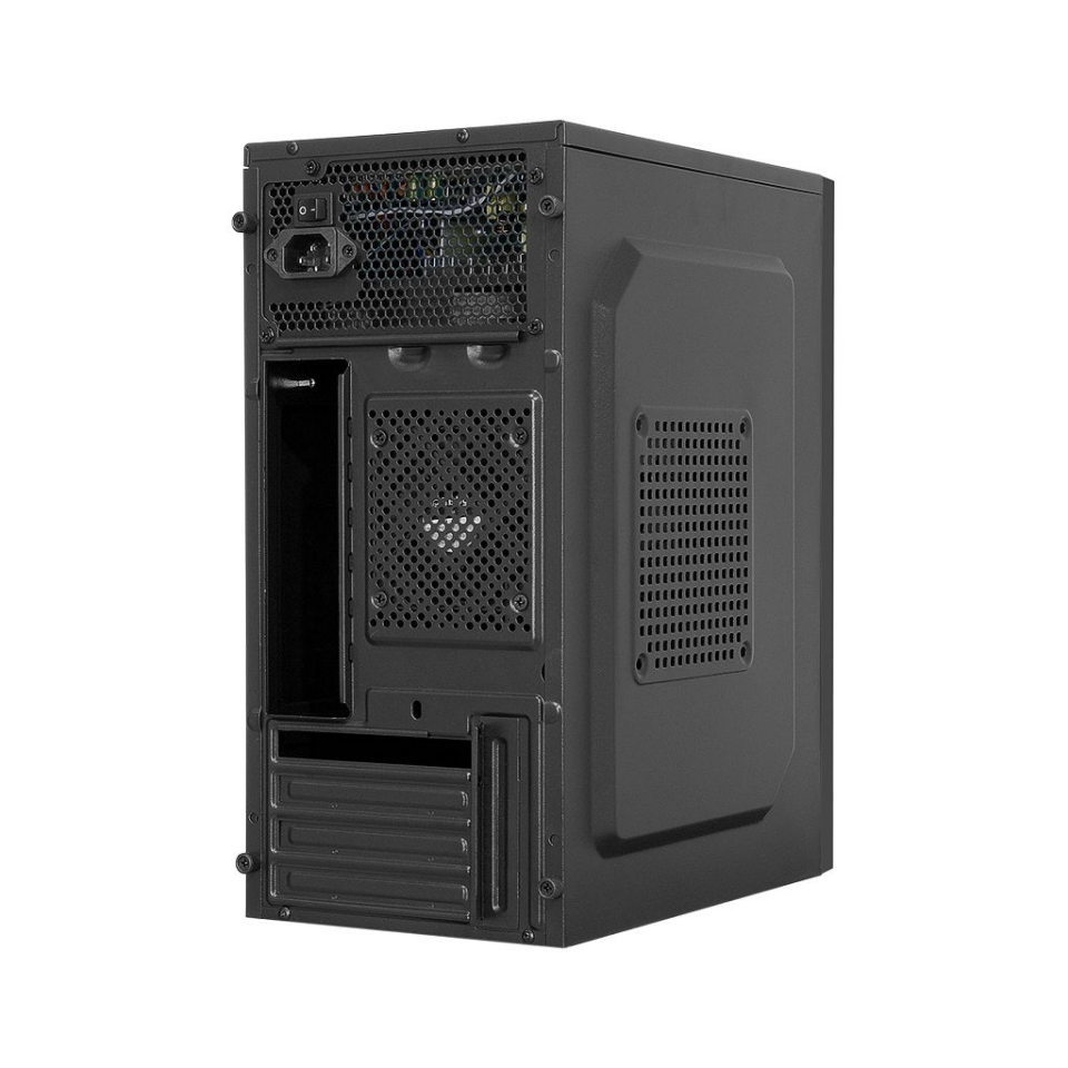 FRISBY FC-2710B, 1x80mm Fan, Siyah, 300W, USB 2.0, mATX, Mini Tower Kurumsal KASA