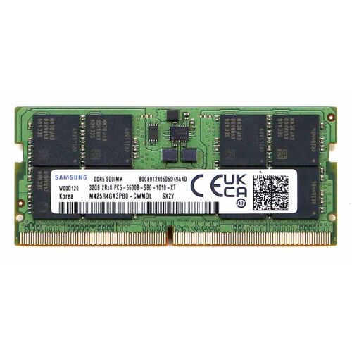SAMSUNG SAMSO5600/32 32GB (Tek Parça) DDR5 5600MHz Notebook Bellek