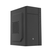 FRISBY FC-2715B, 1x80mm Fan, Siyah, 300W, USB 2.0, mATX, Mini Tower Kurumsal KASA