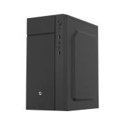 FRISBY FC-2715B, 1x80mm Fan, Siyah, 300W, USB 2.0, mATX, Mini Tower Kurumsal KASA