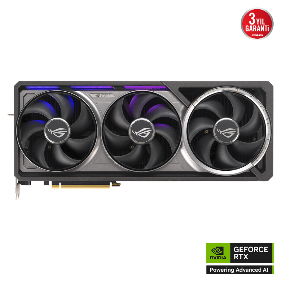 ASUS ROG-ASTRAL-RTX5090-O32G-GAMING, 32Gb, 512Bit, GDDR7, 2xHDMI, 3xDP GAMING Ekran Kartı