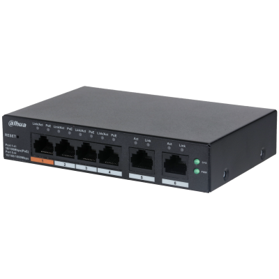 DAHUA CS4006-4ET-60 CLOUD YÖNETİLEBİLİR 65w POE SWİTCH