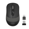 A4 TECH FG10CS AIR2, Grey, SILENT, FSTYLER, 2,4Ghz Kablosuz, Optik Mouse, 10-15Metre, 4 Buton, Nano Alıcı