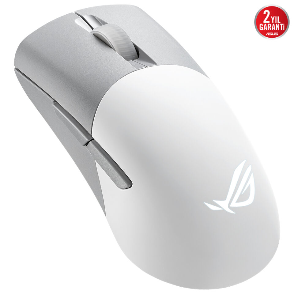 ASUS P709 ROG KERIS WL AIMPOINT/WHT 36000DPI AURA SYNC RGB KABLOSUZ GAMING MOUSE