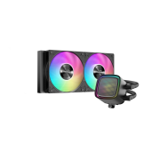 SAMA L50-240BK, Black, 240mm, 2x120mm ARGB Fan, CPU Sıvı Soğutma