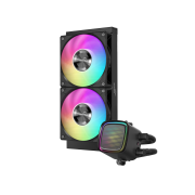 SAMA L50-240BK, Black, 240mm, 2x120mm ARGB Fan, CPU Sıvı Soğutma