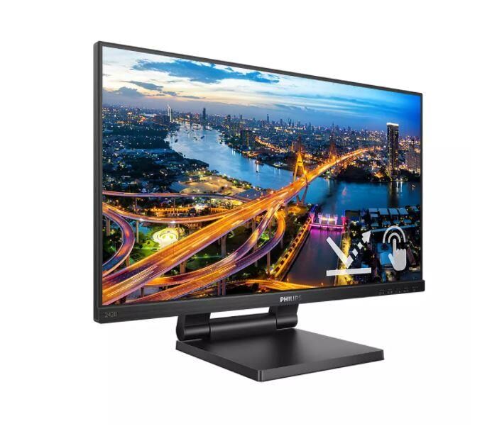 PHILIPS BLine 242B1TC 23.8'' Dokunmatik 4ms 75Hz FullHD 1920x1080 HDMI DP VGA Siyah Monitör