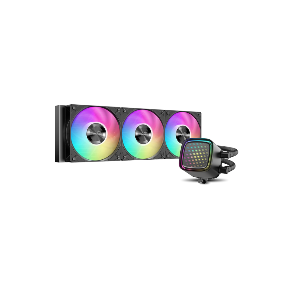 SAMA L50-360BK, Black, 360mm, 3x120mm ARGB Fan, CPU Sıvı Soğutma