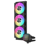 SAMA L50-360BK, Black, 360mm, 3x120mm ARGB Fan, CPU Sıvı Soğutma