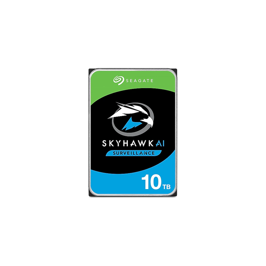 SEAGATE SKYHAWK AI, ST10000VE001, 3.5", 10TB, 256Mb, 7200Rpm, Güvenlik, HDD