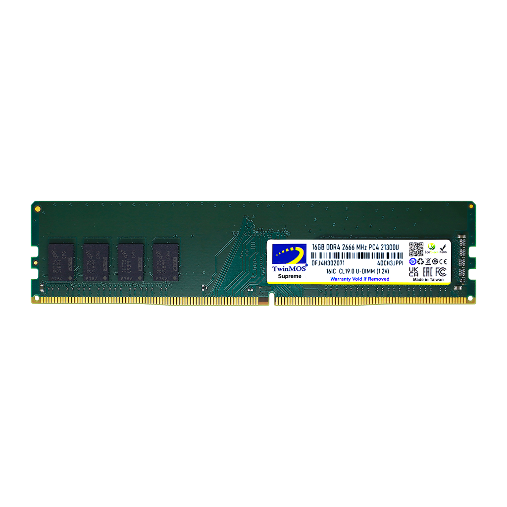 TwinMOS MDD416GB2666DWO, 16GB, DDR4, 2666MHz, 1.2V Desktop Ram