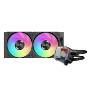 SAMA L70-240BK, Black, 240mm, 2x120mm ARGB Fan, CPU Sıvı Soğutma
