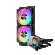 SAMA L70-240BK, Black, 240mm, 2x120mm ARGB Fan, CPU Sıvı Soğutma