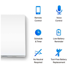 TP-LINK Tapo S210 Wi-Fi Akıllı Işık Anahtarı (1 Düğme - 1 Yol)
