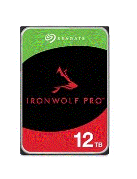 SEAGATE ST12000NT001 IRONWOLF PRO 3.5'' 12TB 7200rpm 256mb SATA (TR Seagate Garantili) 7/24 NAS Harddisk