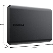 TOSHIBA CANVİO BASİC 2TB USB3.2 2.5'' HARICI HDD HDTB520EK3AA