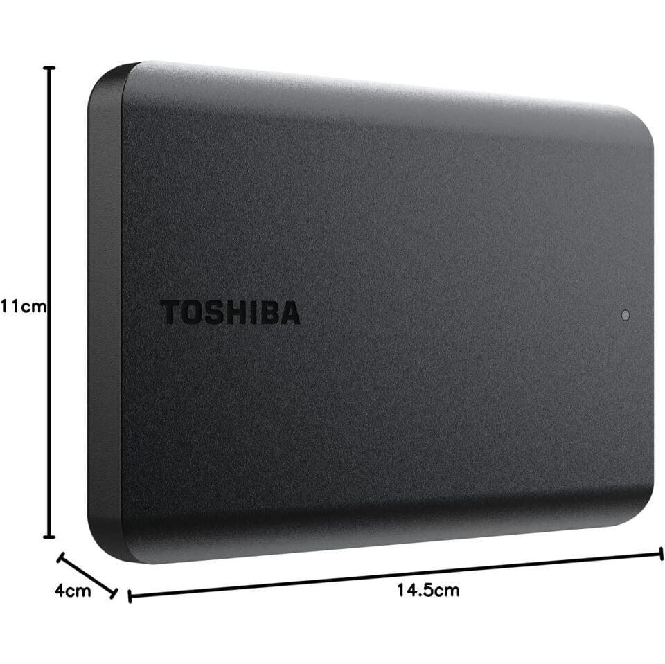 TOSHIBA CANVİO BASİC 2TB USB3.2 2.5'' HARICI HDD HDTB520EK3AA
