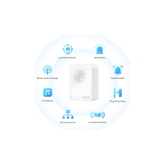 TP-LINK Tapo H100 Wi-Fi Alarm Özellikli Dağıtıcı