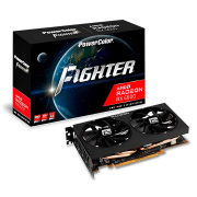 PowerColor AXRX-6600-8GBD6-3DH, Fighter, AMD Radeon RX 6600, 8Gb, GDDR6,128Bit, 1xHDMI, 3xDP, GAMING Ekran Kartı