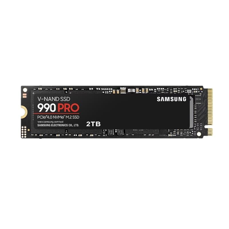 2 TB 990 PRO SAMSUNG NVME M.2 MZ-V9P2T0BW PCIE 7450-6900 MB/S SAMSUNG TR GARANTILI