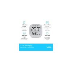TP-LINK Tapo T315 Wi-Fi Akıllı Sıcaklık ve Nem Sensörü 2,7" Dijital Göstergeli