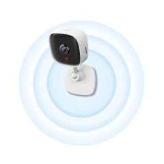 TP-LINK Tapo C100, Bebek/Ev Güvenlik Kamerası, WiFi, 1080P, 20Mt Gece Görüşü, Hareket algılama, Ses ve Işık Alarmı, İki Yönlü Ses