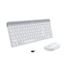 LOGITECH MK470 Beyaz, 920-009436, Kablosuz, Türkçe Q, Klavye Mouse Set