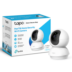 TP-LINK Tapo C210, 3,0Mpix, İç ve Dış Mekan, WiFi,  9Mt. Gece Görüşü, 360 Dönüş, Dikey ve Yatay Hareket, İki Yönlü Ses Güvenlik Kamerası