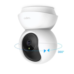 TP-LINK Tapo C210, 3,0Mpix, İç ve Dış Mekan, WiFi,  9Mt. Gece Görüşü, 360 Dönüş, Dikey ve Yatay Hareket, İki Yönlü Ses Güvenlik Kamerası