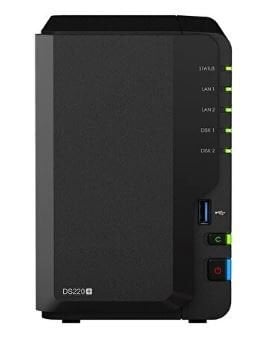 SYNOLOGY DS225PLUS 2 X 3,5 SATA Destegi RAID(0-1) NAS Server