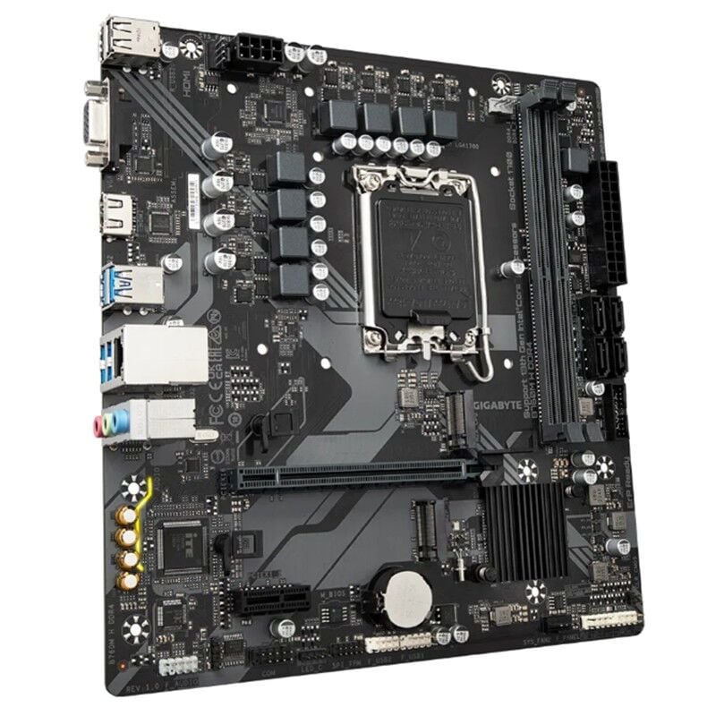 GIGABYTE B760M-H DDR4 3200MHZ 1XVGA 1XHDMI 1XM.2 USB 3.2 MATX 1700P (12. / 13. VE 14. NESİL İŞLEMCİ UYUMLU)