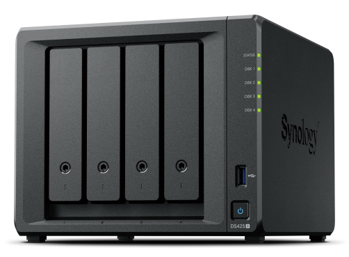 SYNOLOGY DS425PLUS 4x3.5'' Disk Yuvalı RAID(1-0-5-6-10) NAS Server