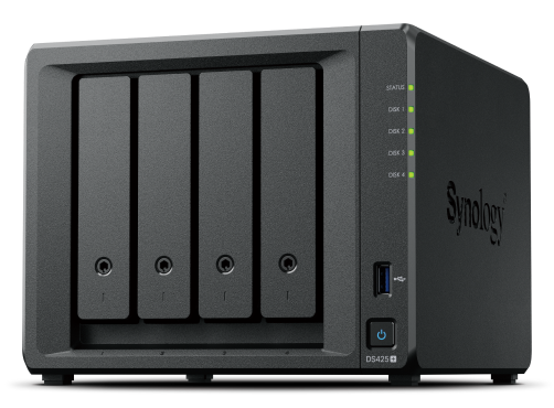 SYNOLOGY DS425PLUS 4x3.5'' Disk Yuvalı RAID(1-0-5-6-10) NAS Server