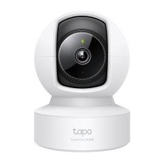 TP-LINK Tapo C222, 4,0Mpix, İç ve Dış Mekan, Wifi-Ethernet, 12Mt. Gece Görüşü, 360 Dönüş, Dikey ve Yatay Hareket, İki Yönlü Ses, Yapay Zeka Destekli Güvenlik Kamerası