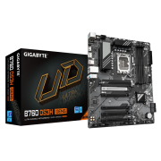 GIGABYTE B760 DS3H GEN5, 4xDDR5, 2xM.2, DP, HDMI, Type-C, 13-14.Nesil, LGA1700 Soket, Anakart