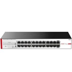 H3C MAGIC BS224 24 PORT 10/100/1000 YONETILEMEZ RACK MOUNT SWITCH METAL KASA