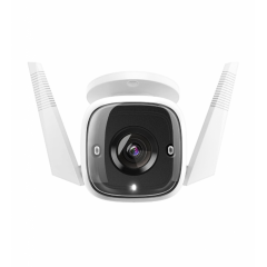 TP-LINK Tapo C310, 3,0Mpix, İç ve Dış Mekan, IP66, WiFi, 30Mt. Gece Görüşü, İki Yönlü Ses Güvenlik Kamerası