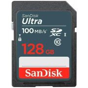 128GB SANDISK ULTRA SDXC 100MB/S SDSDUNR-128G-GN3IN