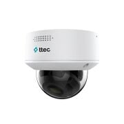 TTEC IPDP-4330L-WMSZ 4MP 2.8-12MM MOTORIZE 30MT DAHİLİ SESLİ H265+ IP67 SMART LED IP DOME KAMERA
