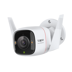 TP-LINK Tapo C325WB, 2K QHD, Dış Mekan, IP66, WiFi-Ethernet, Renkli Gece Görüşü, İki Yönlü Ses Güvenlik Kamerası