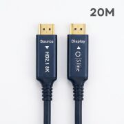 S-LİNE FK0520-8K-OPT 20MT 2.1V 8K FİBER OPTİK HDMI KABLO