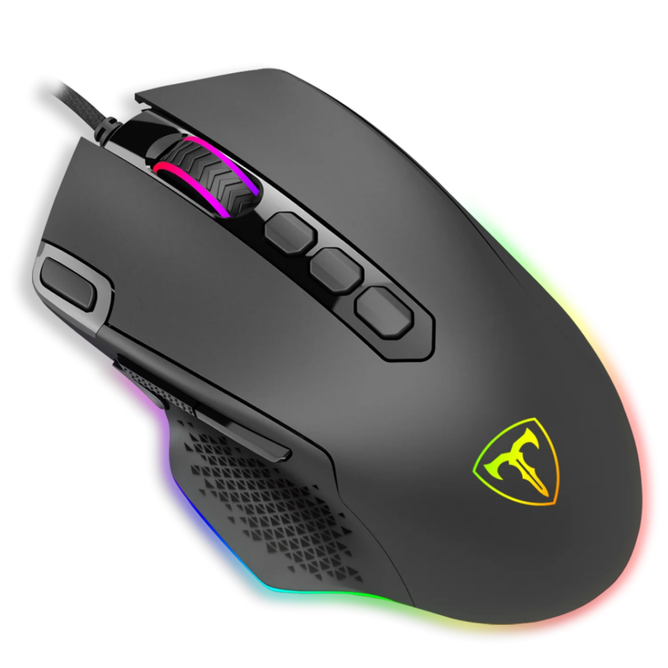 T-DAGGER T-TGM305-A, Bettle Air, RGB Backlight, 10 Programlanabilir Buton, USB Kablolu, 8.00DPI, Gaming Mouse