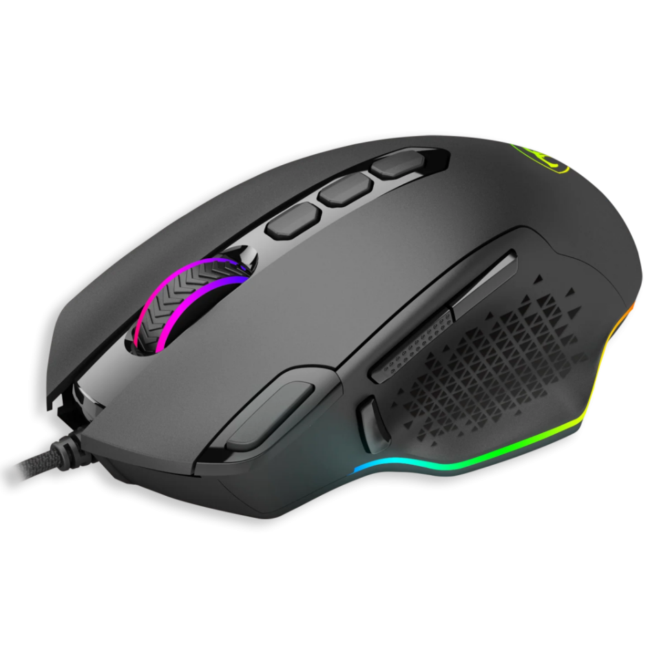 T-DAGGER T-TGM305-A, Bettle Air, RGB Backlight, 10 Programlanabilir Buton, USB Kablolu, 8.00DPI, Gaming Mouse