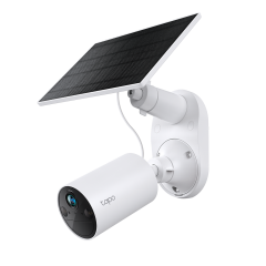 TP-LINK Tapo C410 KIT, 3,0Mpix, Dış Mekan, IP65, WiFi, 9Mt. Renkli Gece Görüşü, İki Yönlü Ses, Güneş Enerjili Güvenlik Kamerası Kiti