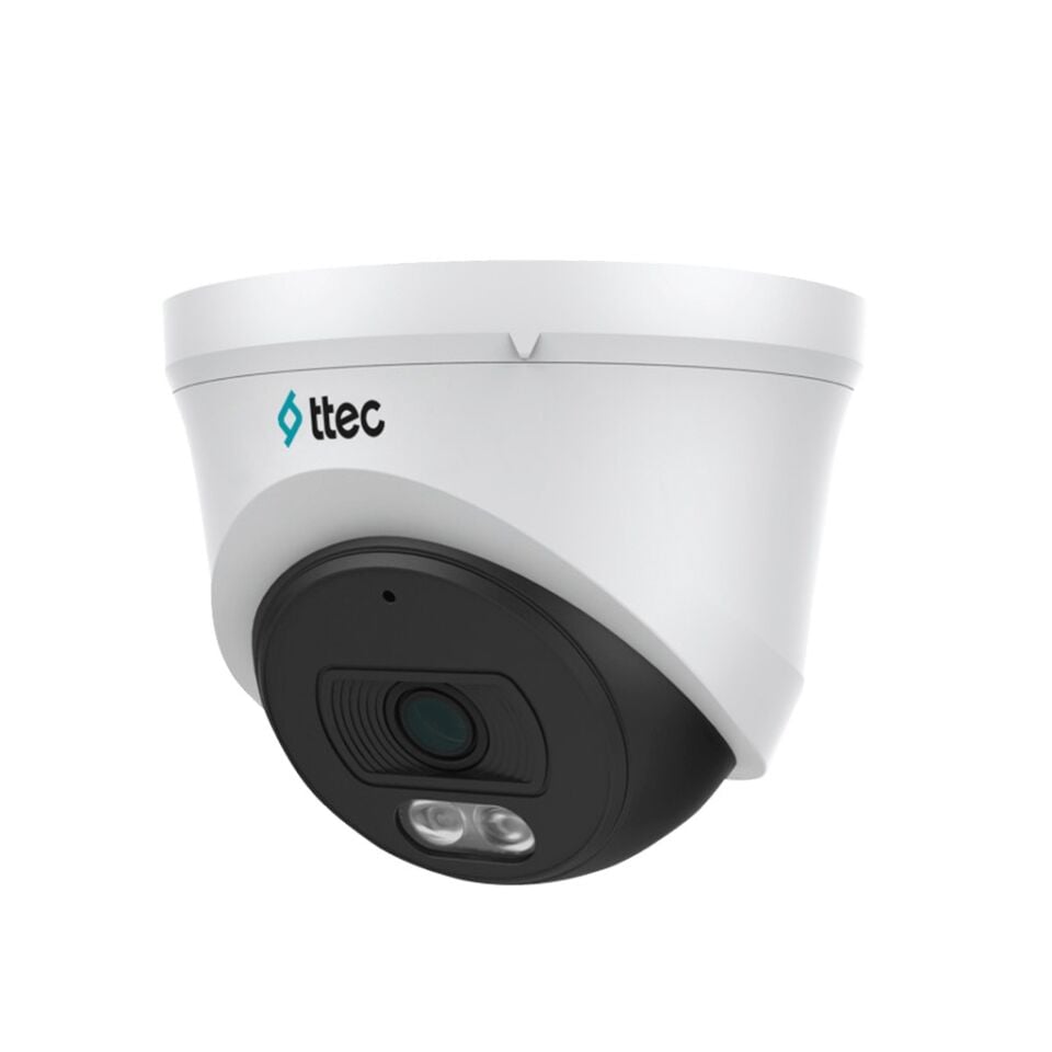 TTEC IPDP-2330M-M/SL-LITE 2MP 2.8MM 30MT DAHİLİ SESLİ H265+ IP67 SMART LED IP DOME KAMERA