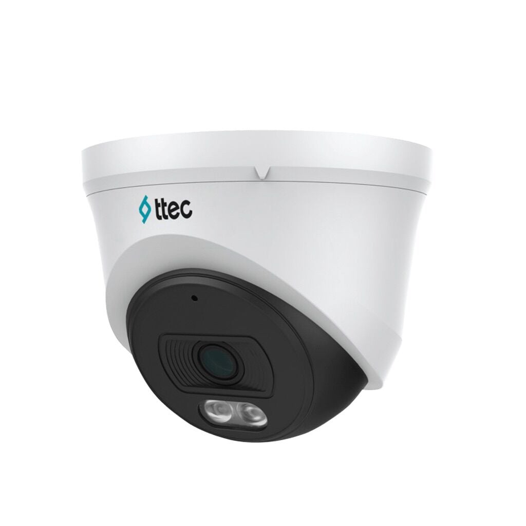 TTEC IPDP-2330M-M-LITE 2MP 2.8MM 30MT DAHİLİ SESLİ H265+ IP67 SMART LED IP DOME KAMERA