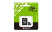 KINGSTON SDCS3/256GB Class10 256GB 150MB/s MicroSD Kart Bellek